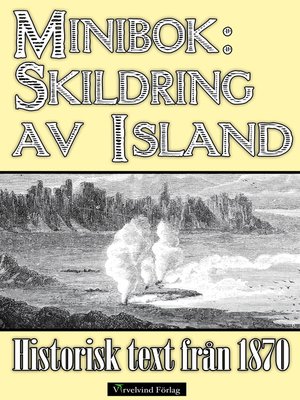 cover image of Minibok: Skildring av Island år 1870